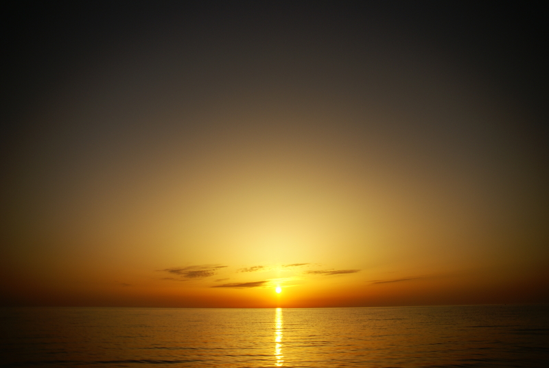 vignetticious sunset