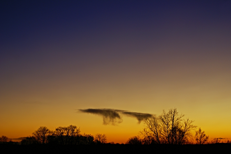 drifting across the sky
