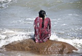 girl and sea